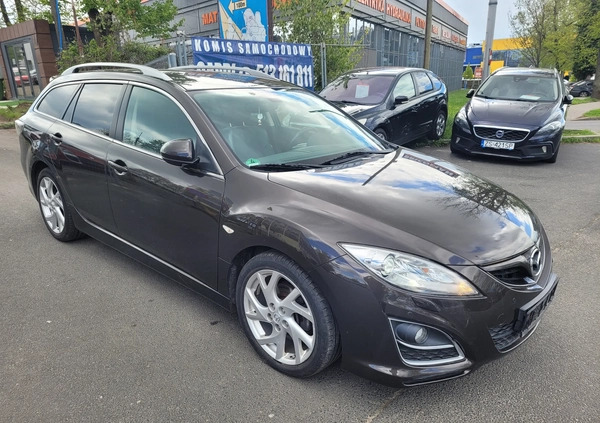 Mazda 6 cena 23990 przebieg: 200000, rok produkcji 2010 z Szczecin małe 154